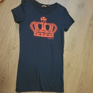 Juicy Couture T-shirt with Crystal Rhinestones